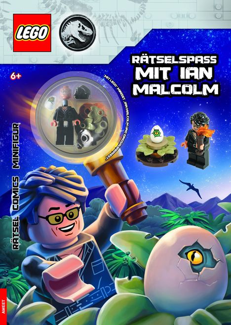 LEGO® Jurassic World(TM) - Rätselspaß mit Ian Malcom, Buch