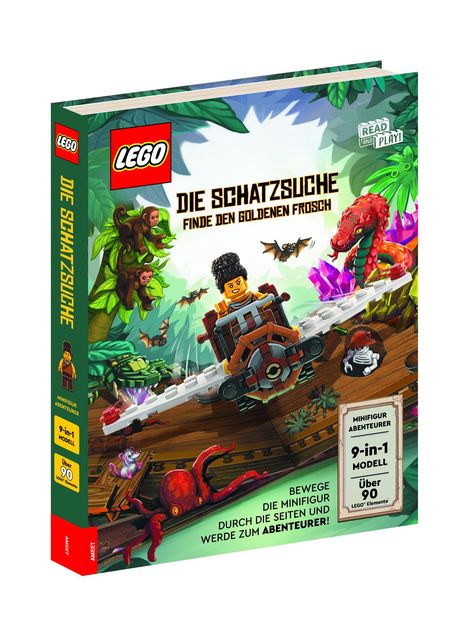 LEGO® - Die Schatzsuche - Finde den goldenen Frosch, Buch