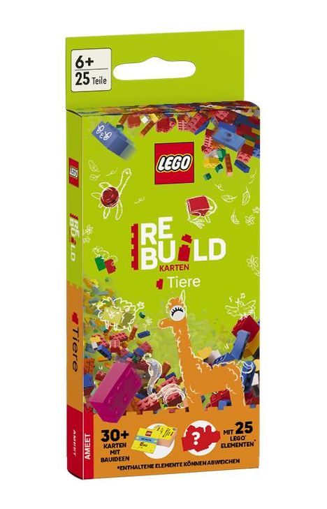 LEGO® - Rebuild Activity Cards - Tiere, Buch