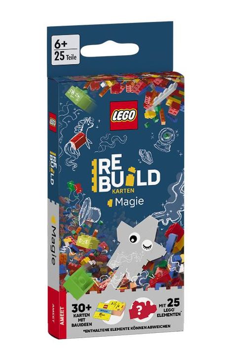 LEGO® - Rebuild Activity Cards - Magie, Buch