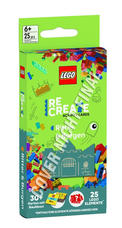 LEGO® - ReCreate Karten - Ritter &amp; Burgen, Buch