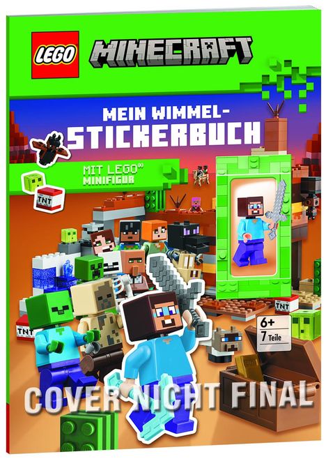 LEGO® Minecraft - Mein Wimmel-Stickerbuch, Buch