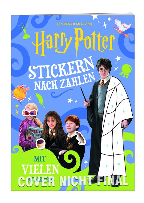 Wizarding World(TM) - Stickern nach Zahlen, Buch