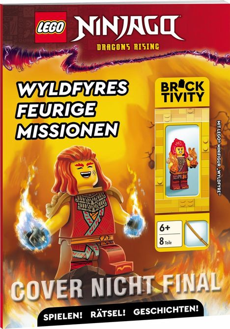 LEGO® NINJAGO® - Wyldfyres feurige Missionen, Buch
