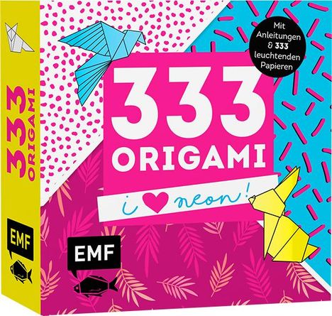 333 Origami - I love Neon!, Buch