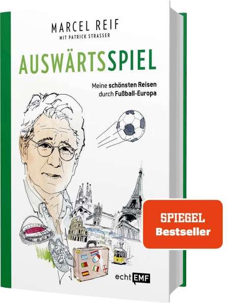 Marcel Reif: Auswärtsspiel, Buch