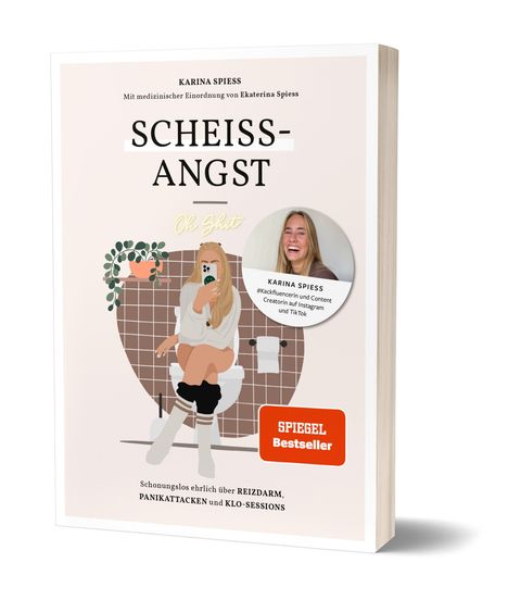 Karina Spiess: Scheiß-Angst, Buch