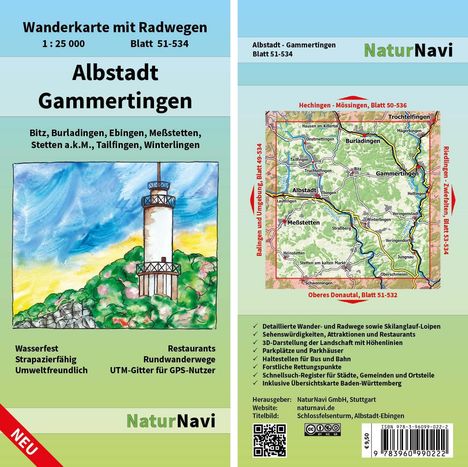 Albstadt - Gammertingen 1 : 25 000, Karten
