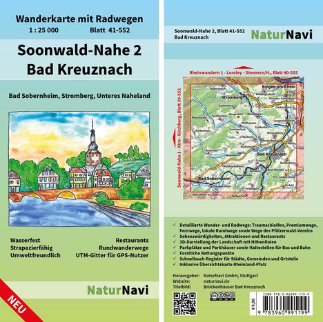 Soonwald-Nahe 2 - Bad Kreuznach 1:25 000, Karten