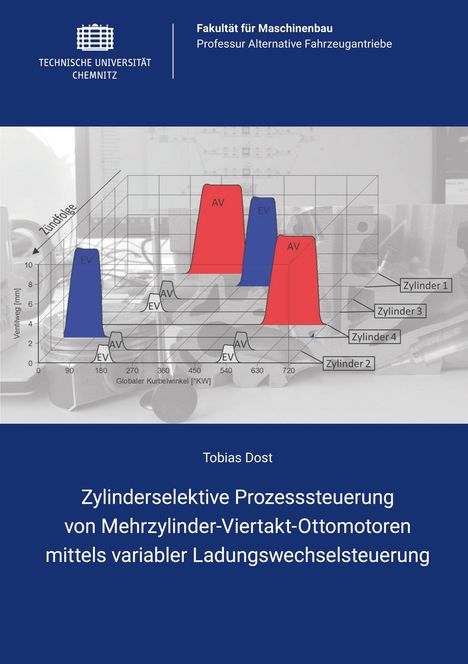 Tobias Dost: Zylinderselektive Prozesssteuerung von Mehrzylinder-Viertakt-Ottomotoren mittels variabler Ladungswechselsteuerung, Buch