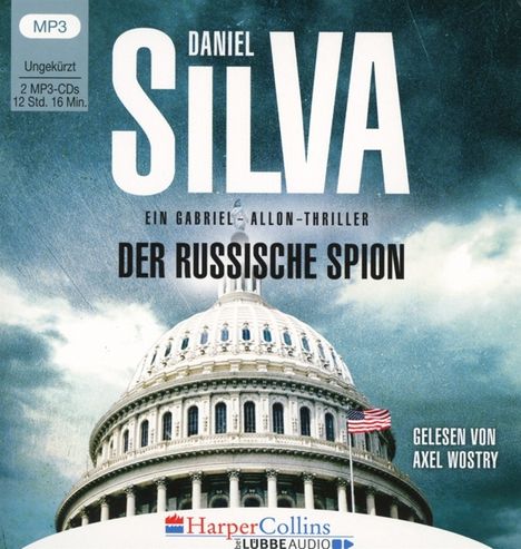 Daniel Silva: Der russische Spion, 2 MP3-CDs