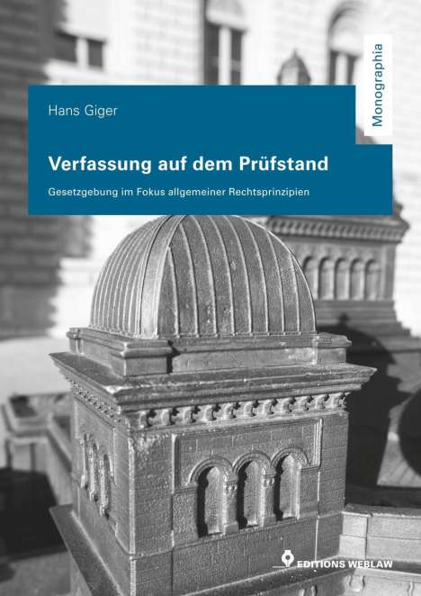Hans Giger: Verfassung auf dem Prüfstand, Buch