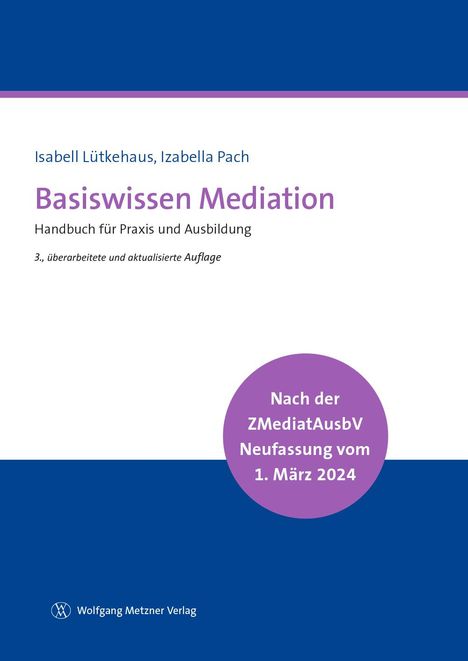 Isabell Lütkehaus: Basiswissen Mediation, Buch