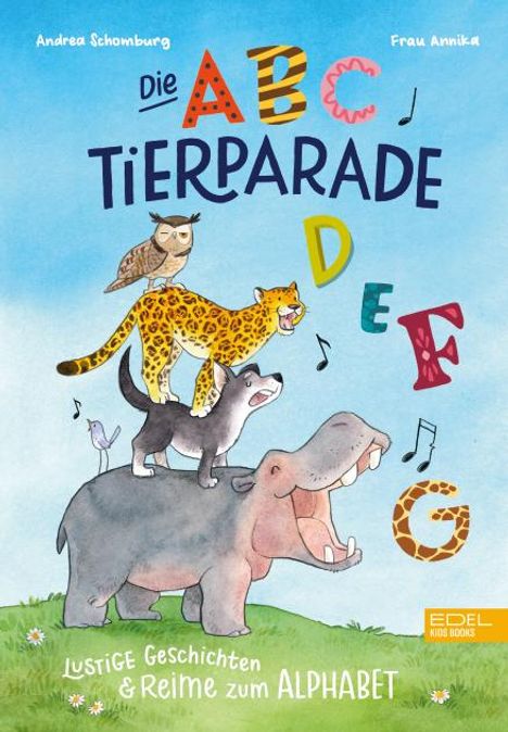 Andrea Schomburg: Die ABC-Tierparade, Buch