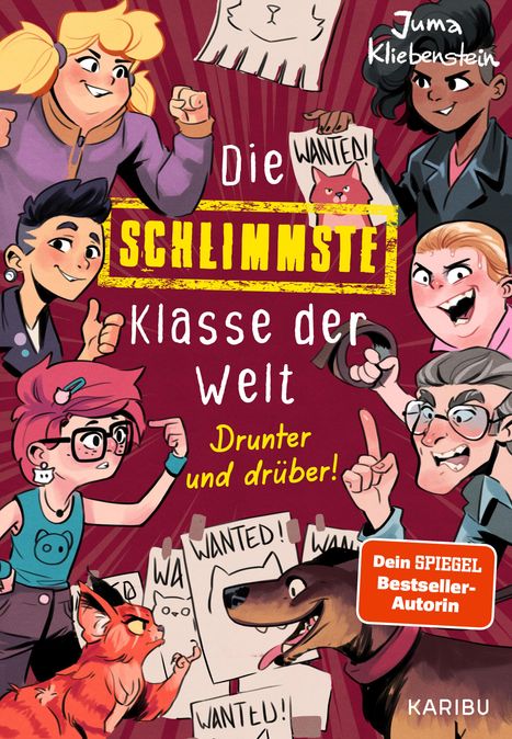 Juma Kliebenstein: Die schlimmste Klasse der Welt (Band 4) - Drunter und drüber!, Buch