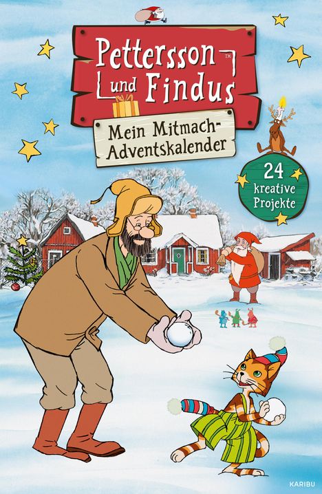 Sven Nordqvist: Pettersson und Findus - Mitmach-Adventskalender, Buch