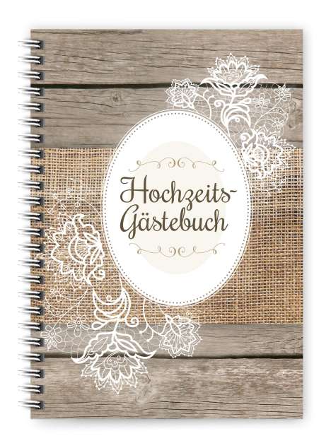 Hochzeits-Gästebuch, Buch