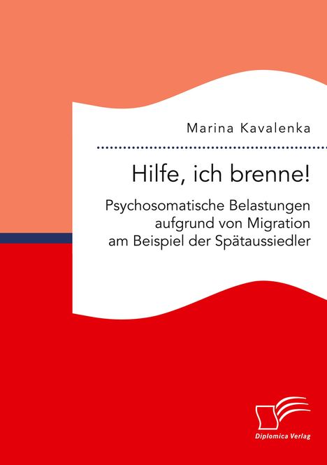 Marina Kavalenka: Hilfe, ich brenne! Psychosomatische Belastungen aufgrund von Migration am Beispiel der Spätaussiedler, Buch
