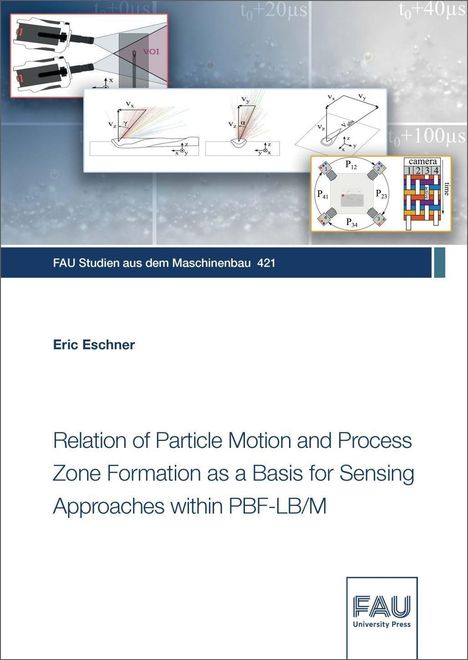 Eric Eschner: Relation of Particle Motion and Process Zone Formation as a Basis for Sensing Approaches within PBF-LB/M, Buch