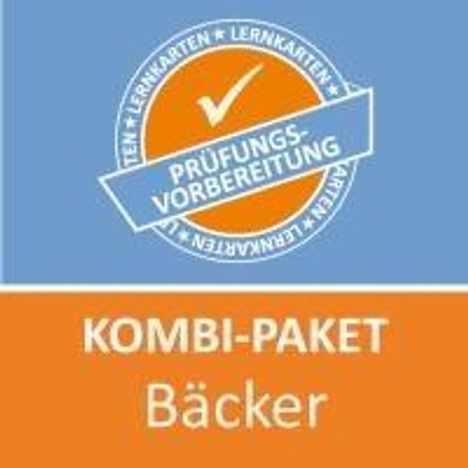 Jennifer Christiansen: AzubiShop24.de Kombi-Paket Lernkarten Bäcker/-in, Buch