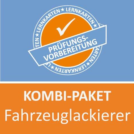 Michaela Rung-Kraus: Kombi-Paket Fahrzeuglackierer Lernkarten, Diverse