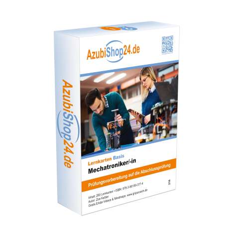 Zoe Keßler: AzubiShop24.de Basis-Lernkarten Mechatroniker /in. Prüfungsvorbereitung, Buch