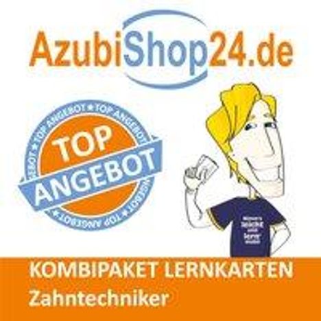 Jennifer Christiansen: AzubiShop24.de Kombi-Paket Lernkarten Zahntechniker /in, Diverse