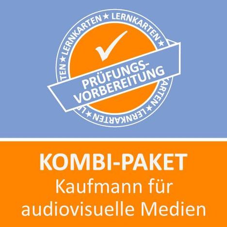 Jennifer Christiansen: Kombi-Paket Kaufmann für audiovisuelle Medien Lernkarten, Diverse