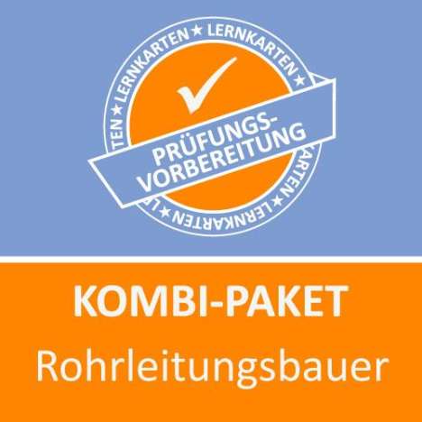 Jennifer Christiansen: Kombi-Paket Rohrleitungsbauer Lernkarten, Diverse