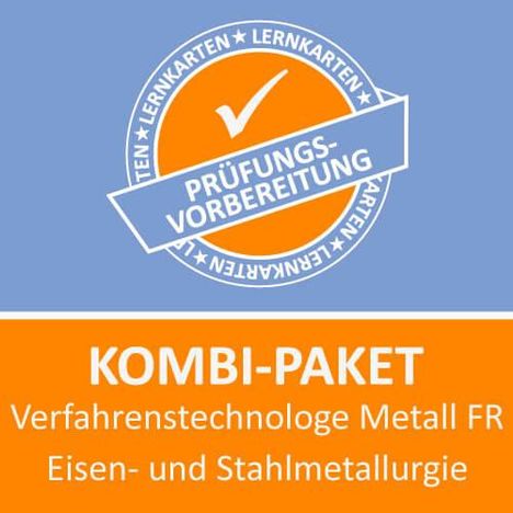 Jennifer Christiansen: Kombi-Paket Verfahrenstechnologe Metall FR Eisen- und Stahlmetallurgie Lernkarten, Buch