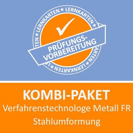 Jennifer Christiansen: Kombi-Paket Verfahrenstechnologe Metall FR Stahlumformung Lernkarten, Buch