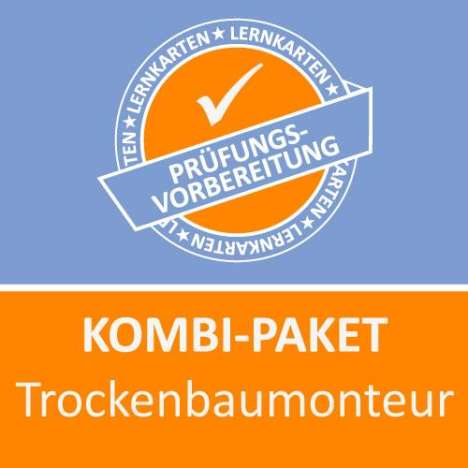 Jennifer Christiansen: Kombi-Paket Trockenbaumonteur Lernkarten, Buch