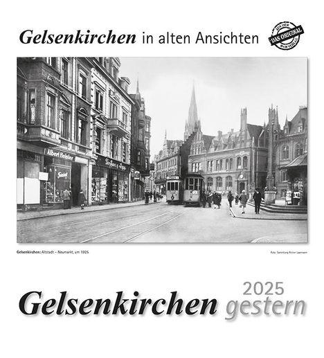 Gelsenkirchen gestern 2025, Kalender