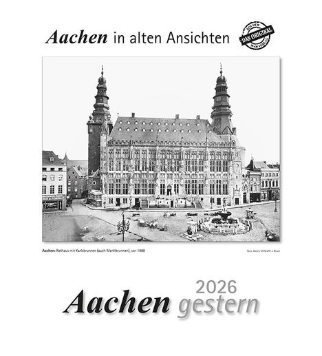 Aachen gestern 2026, Kalender