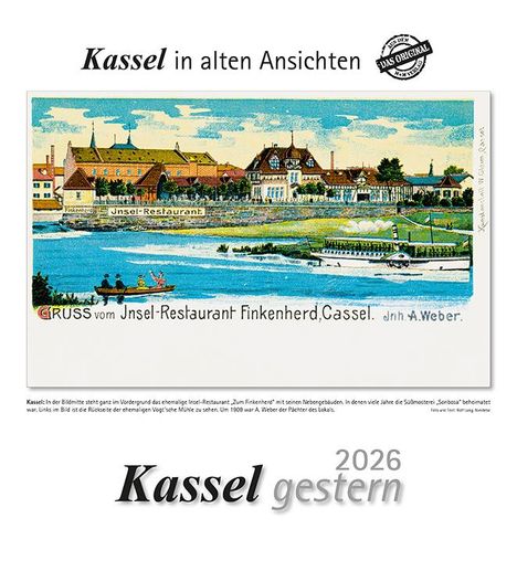Kassel gestern 2026, Kalender