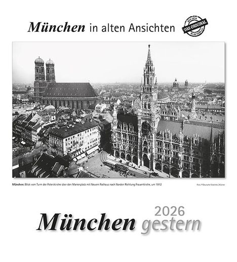 München gestern 2026, Kalender