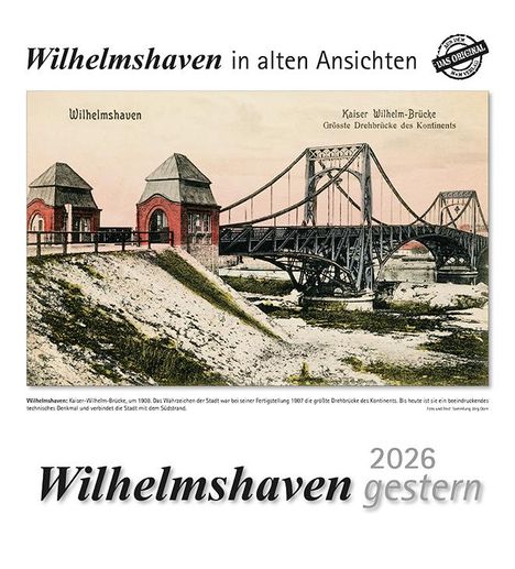Wilhelmshaven gestern 2026, Kalender