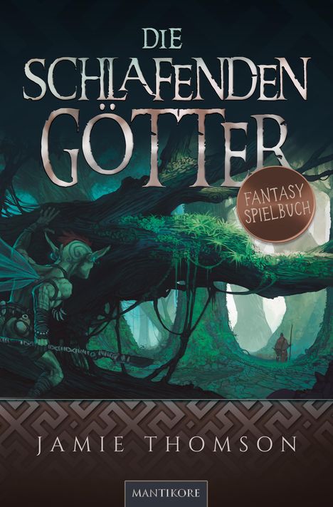 Jamie Thomson: Die schlafenden Götter, Buch