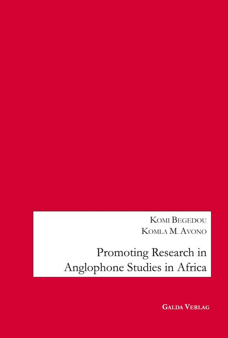 Promoting Research in Anglophone Studies in Africa, Buch