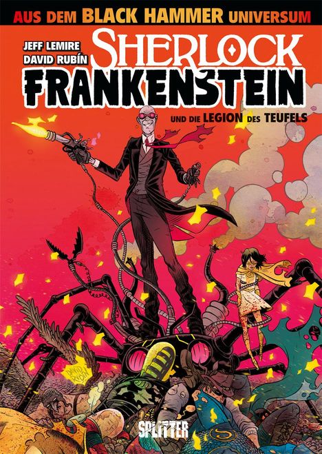 Jeff Lemire: Black Hammer: Sherlock Frankenstein &amp; die Legion des Teufels, Buch