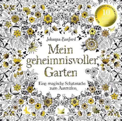 Johanna Basford: Mein geheimnisvoller Garten, Buch