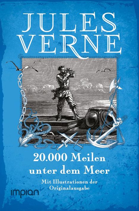 Jules Verne: 20.000 Meilen unter dem Meer, Buch