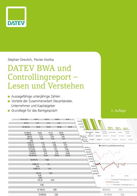 Stephan Greulich: DATEV BWA und Controllingreport - Lesen und Verstehen, Buch