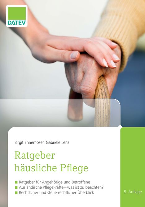 Birgit Ennemoser: Ratgeber häusliche Pflege, Buch