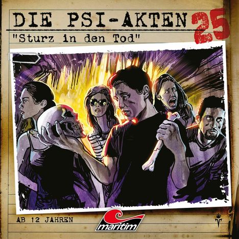 Die PSI-Akten 25: Sturz in den Tod, CD
