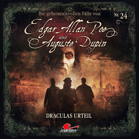 Edgar Allan Poe &amp; Auguste Dupin (24) Draculas Urteil, CD
