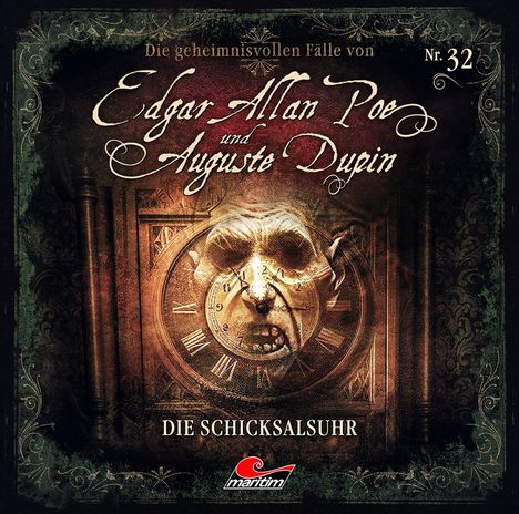 Edgar Allan Poe & Auguste Dupin (32) Die Schicksalsuhr, CD