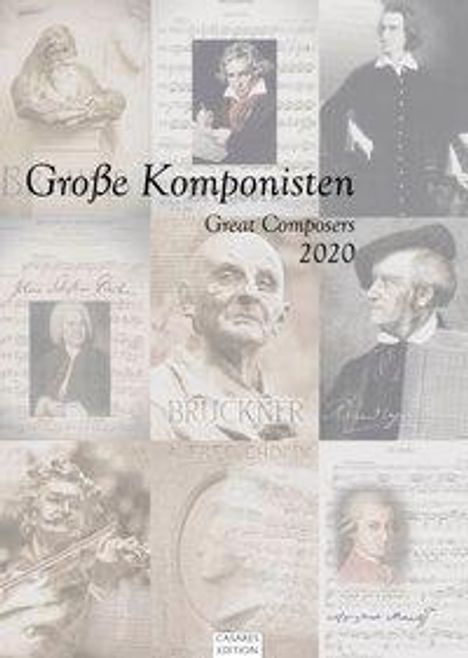 Große Komponisten 2020 - Format L, Kalender
