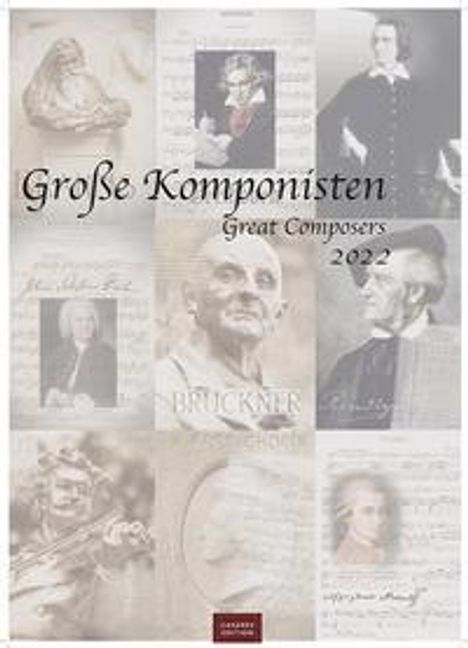 Große Komponisten 2022, Kalender