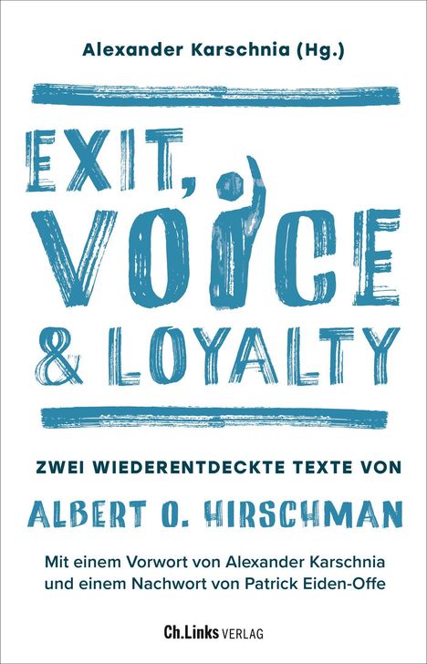 Exit, Voice &amp; Loyalty, Buch